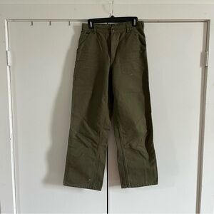 Army Green Carhartt pants